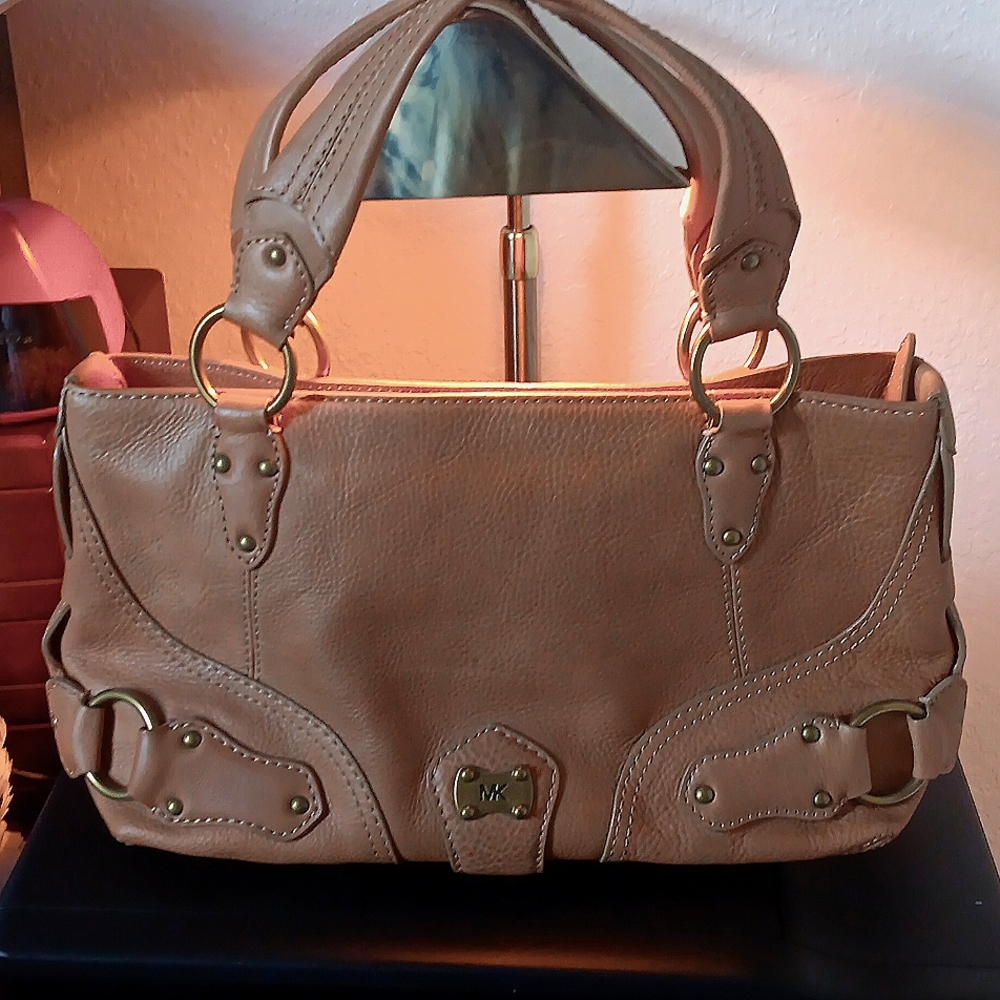 Michael Kors Tan Leather HandbagEUC